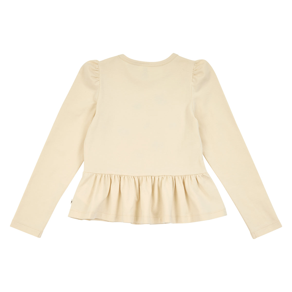 Cottage peplum puff l/s T