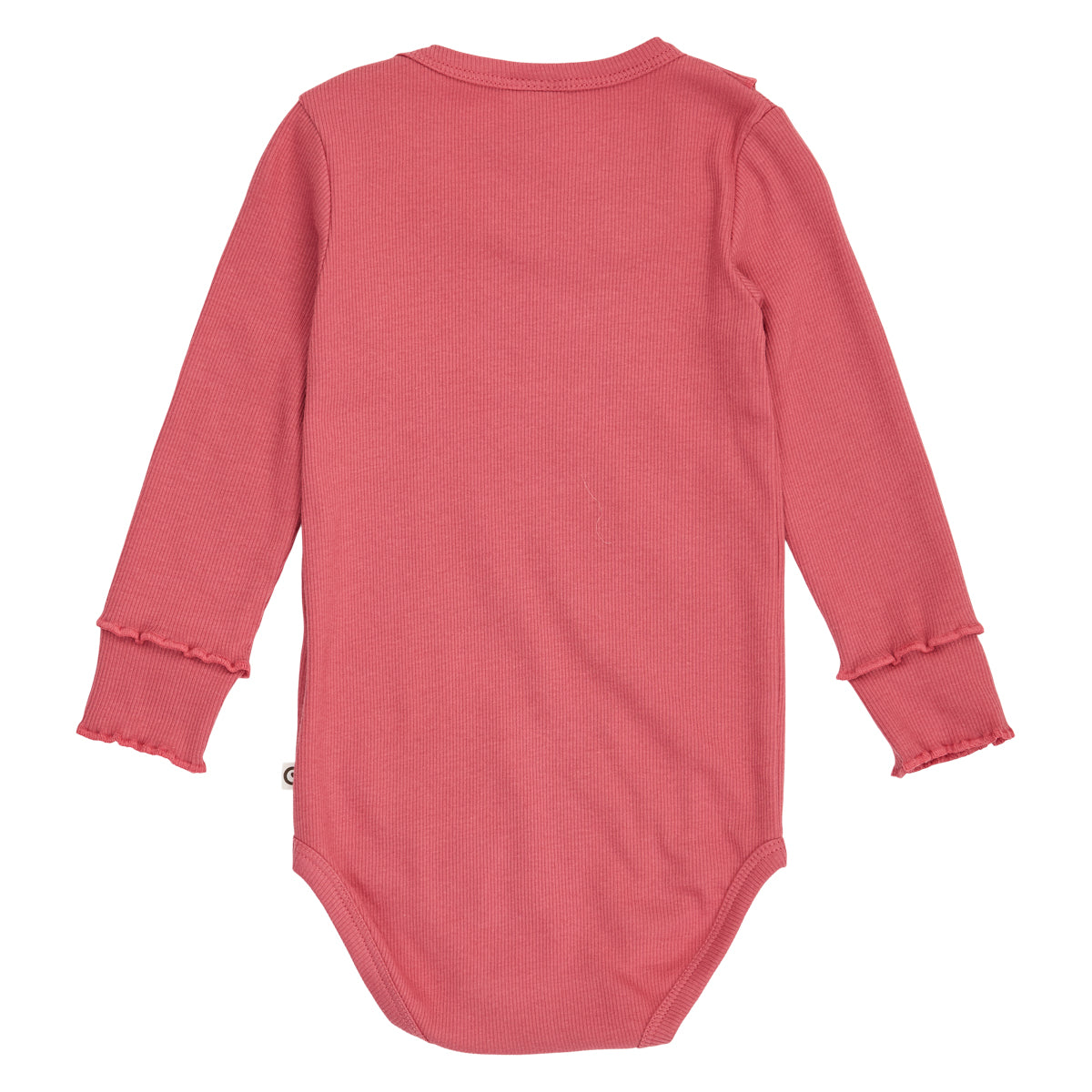 Cozy me rib frill collar l/s body
