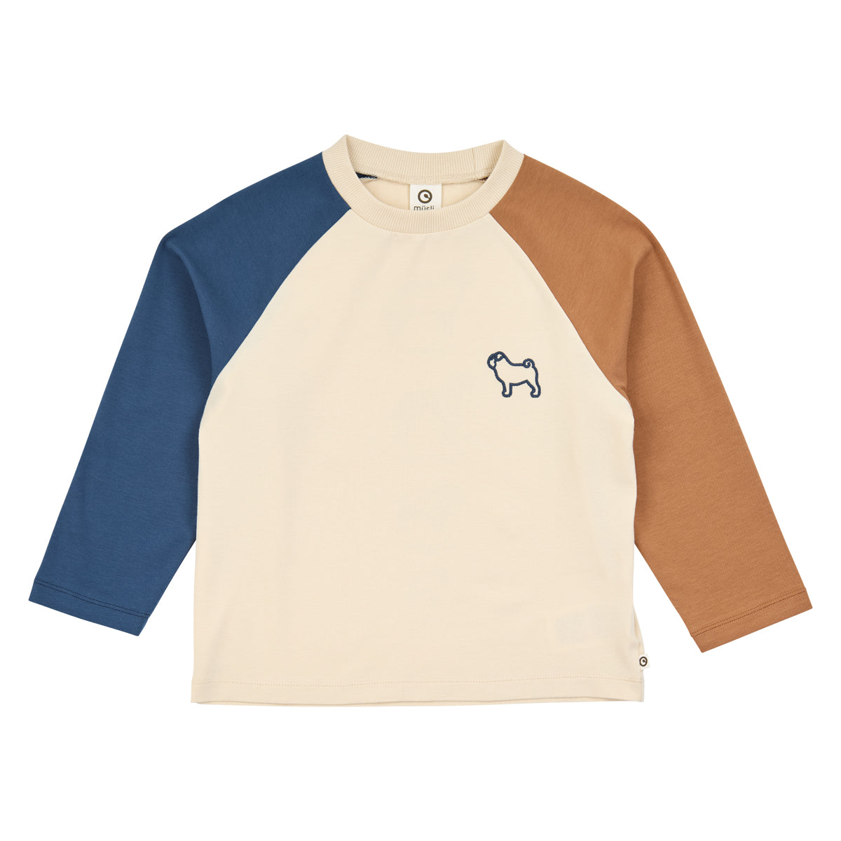 Dogs color block l/s T