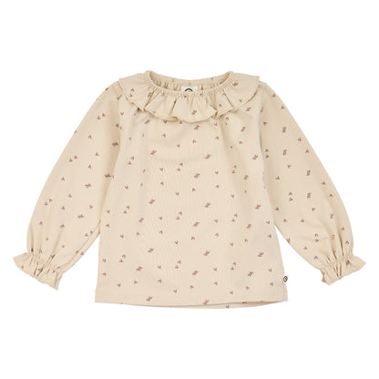 Fleur frill collar l/s T baby