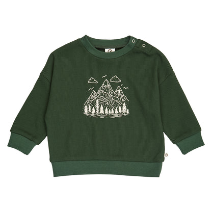 Waffle sweatshirt baby