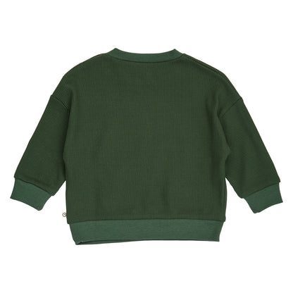 Waffle sweatshirt baby