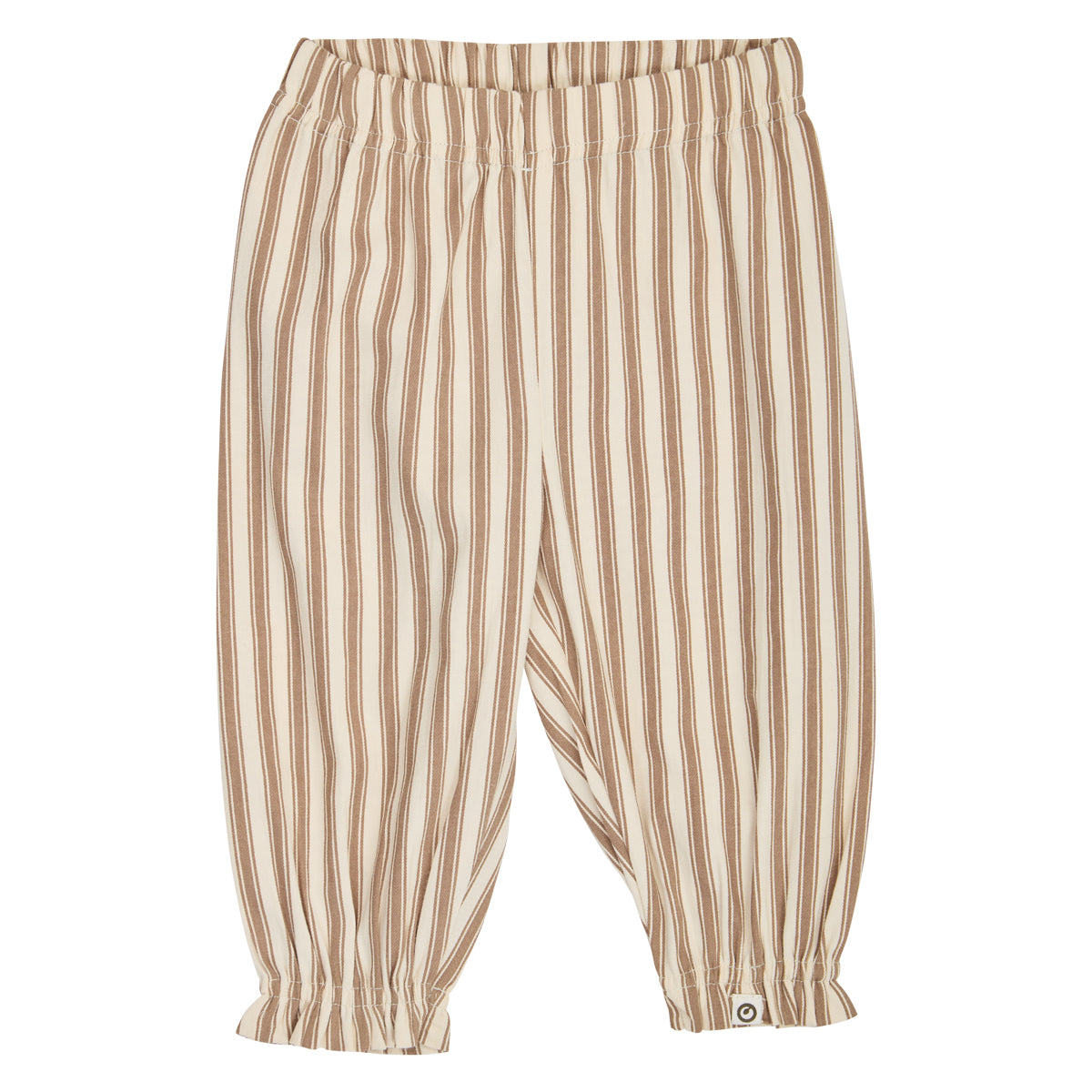 Woven stripe volume pants baby