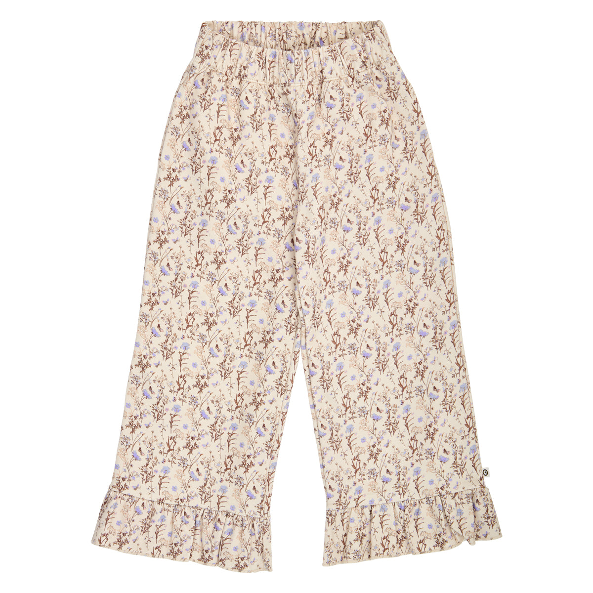 Cornflower ruffle wide leg pants