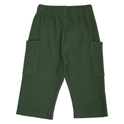 Waffle pocket pants baby