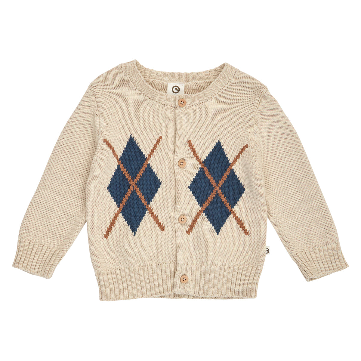 Old english knit cardigan baby