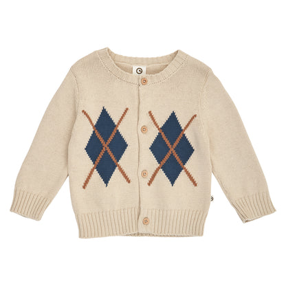Old english knit cardigan baby