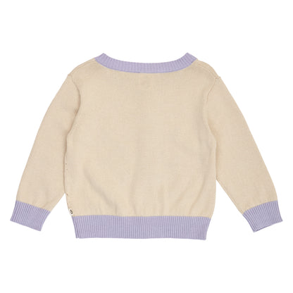 Cottage knit cardigan baby