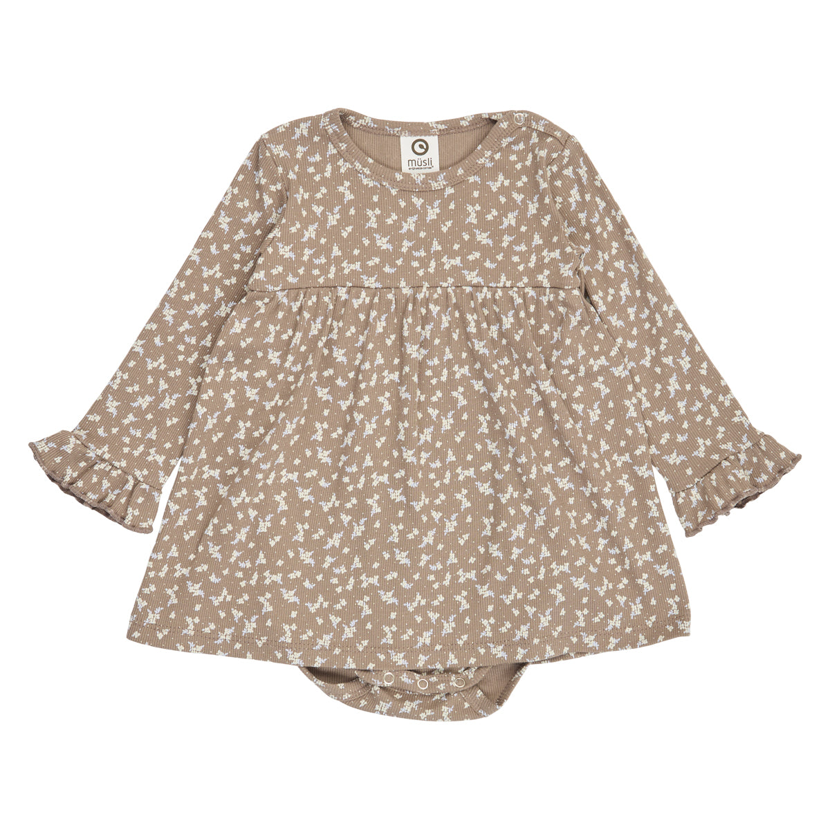 Alyssum l/s ruffle dress body