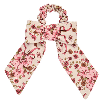 Bouquet bow scrunchie（Oak/ Blush/ Baroque rose・o/s）
